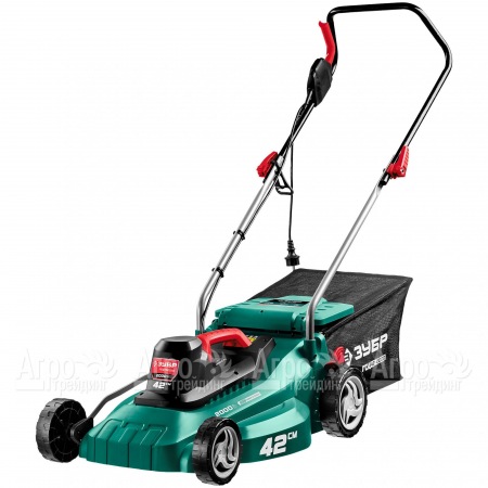 Газонокосилка электрическая Зубр ГСЦ-42-2000 в Челябинске