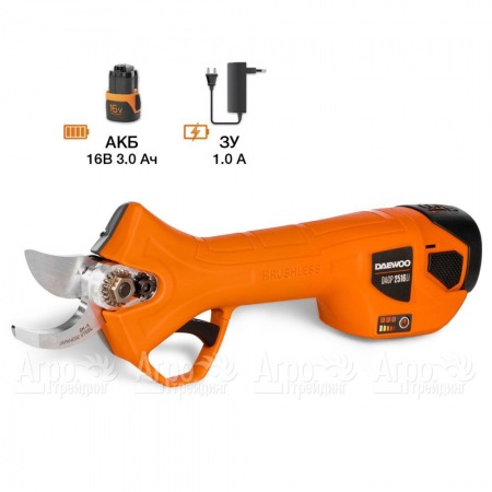 Аккумуляторный секатор Daewoo DAGP 2516Li SET в Челябинске