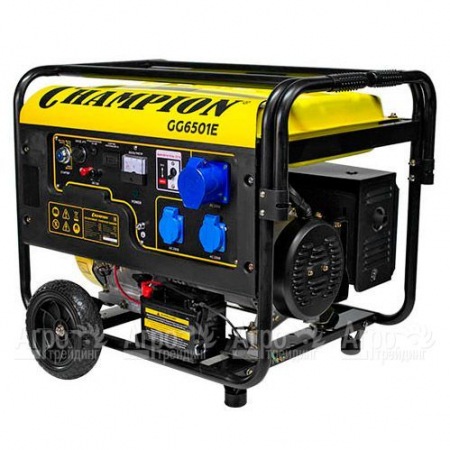 Бензогенератор Champion GG6501E+ATS 5 кВт в Челябинске