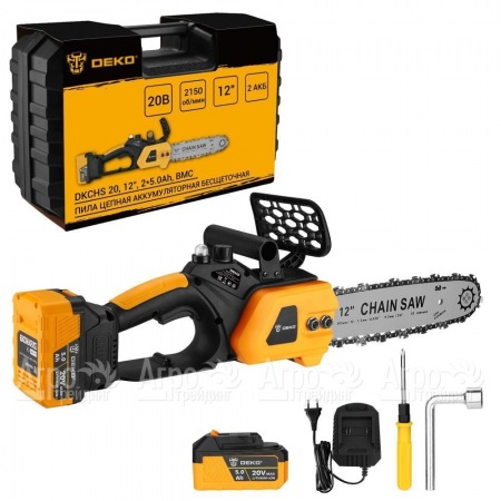 Аккумуляторная пила DEKO DKCHS 20 12&quot; в кейсе  в Челябинске
