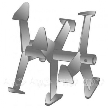 Фрезы "Гусиные лапки" для культиваторов Целина МК-404, 406 в Челябинске