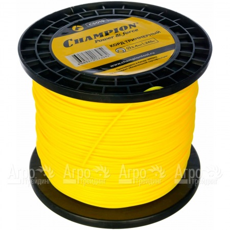 Корд триммерный Champion Round 2.4 мм х245 м (круглый) + нож  в Челябинске