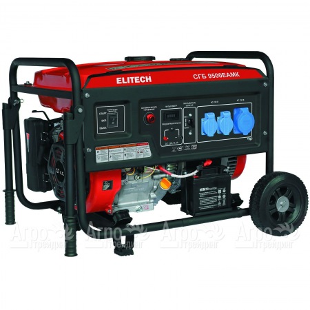 Бензогенератор Elitech СГБ 9500ЕАМК 7 кВт  в Челябинске