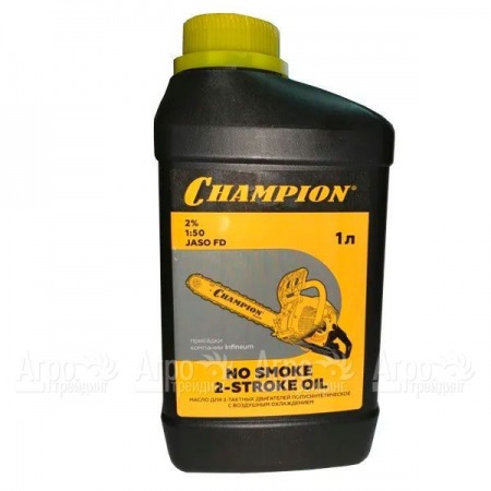 Масло полусинтетическое Champion JASO FD 1 л для 2-тактных двигателей  в Челябинске