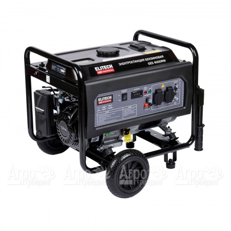 Бензогенератор Elitech GES 4000RW 3.3 кВт в Челябинске