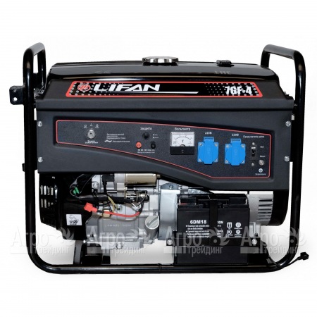Бензогенератор Lifan 7500E 7 кВт в Челябинске
