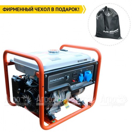 Бензогенератор Zongshen PB 7000 6 кВт в Челябинске