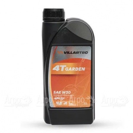 Масло моторное летнее Villartec 4T Garden SAE W-30, 1 л для 4-х тактных двигателей в Челябинске