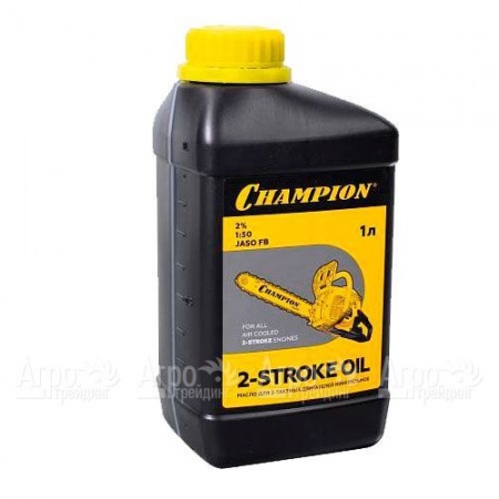 Масло минеральное Champion Jaso FB 1 л для 2-тактных двигателей  в Челябинске