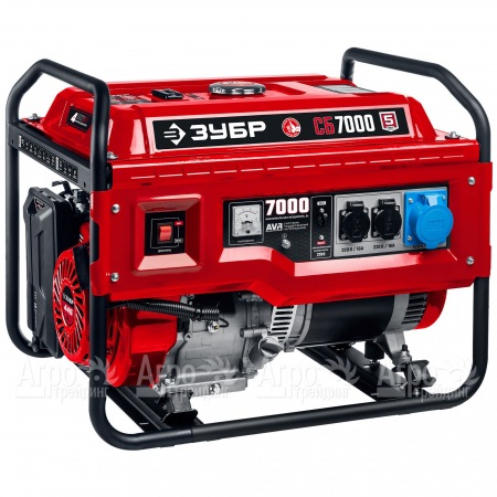 Бензогенератор Зубр СБ-7000 7 кВт в Челябинске