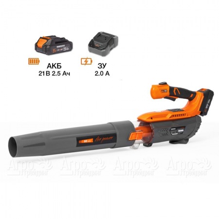 Воздуходувка аккумуляторная Daewoo DABL 5521Li SET в Челябинске