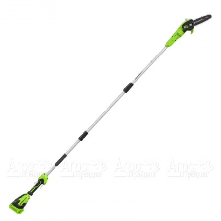 Высоторез аккумуляторный GreenWorks G24PS201 (без аккумулятора и зарядного устройства) в Челябинске