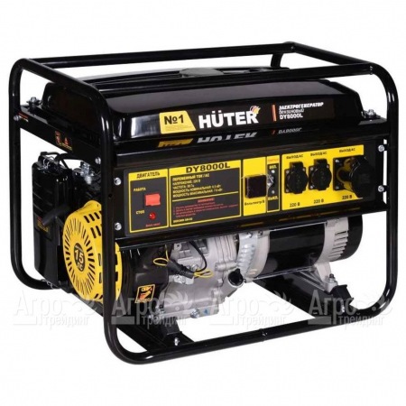 Бензогенератор Huter DY8000L 6.5 кВт в Челябинске