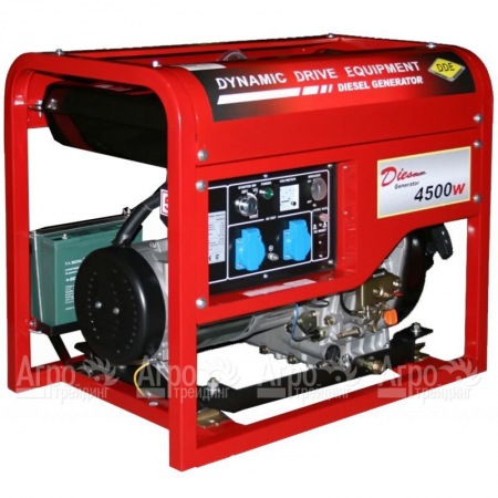 Дизельгенератор DDE DDG6000E 4.5 кВт в Челябинске