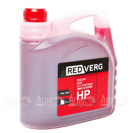 Масло минеральное RedVerg 3 л для 2-х тактных двигателей в Челябинске