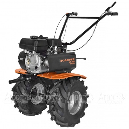 Мотоблок Carver МТ-70W, колеса экстрим (фрезы в комплекте)  в Челябинске