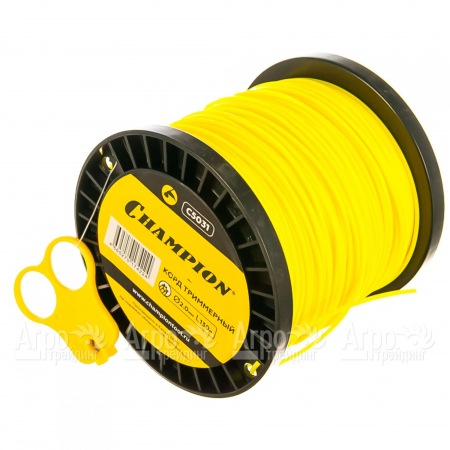 Корд триммерный Champion Star 2.0мм, 130м (звезда)+нож  в Челябинске