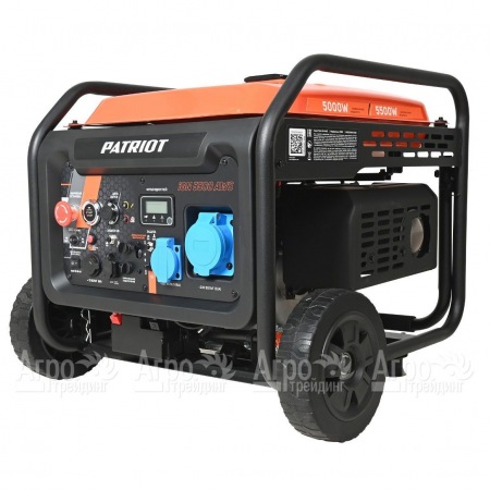 Инверторный бензогенератор Patriot iGN 5500AWS 5 кВт в Челябинске