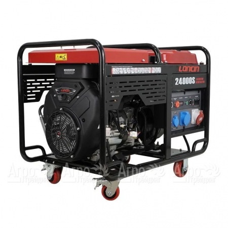 Бензогенератор Loncin LC24000S 18 кВт в Челябинске