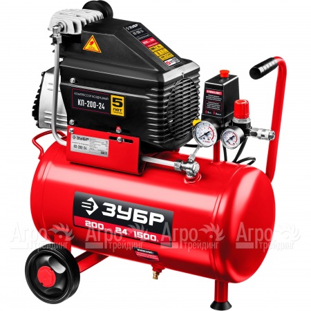 Компрессор воздушный безмасляный Зубр КП-200-24 в Челябинске