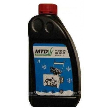 Масло зимнее MTD SAE 5W-30, 1 л для 4-х тактных двигателей в Челябинске