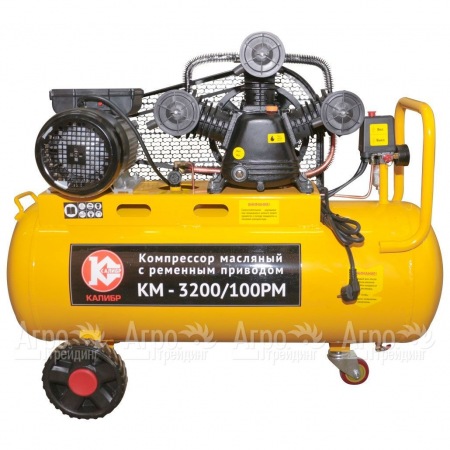 Компрессор масляный Калибр Мастер КМ-3200/100РМ в Челябинске