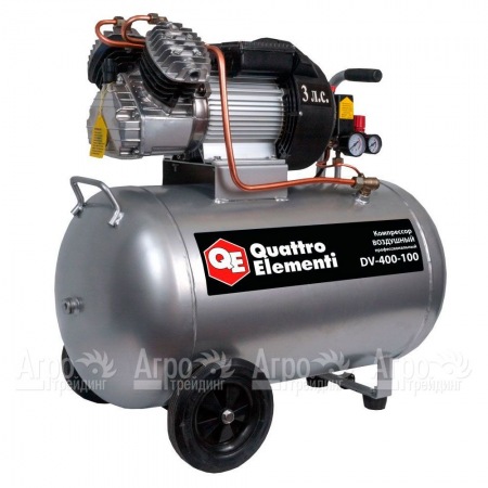 Компрессор поршневой Quattro Elementi DV-400-100 в Челябинске