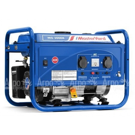 Бензогенератор MasterYard MG 3000R 3 кВт в Челябинске