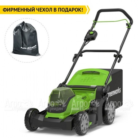 Газонокосилка аккумуляторная GreenWorks G24X2LM41K2x  в Челябинске