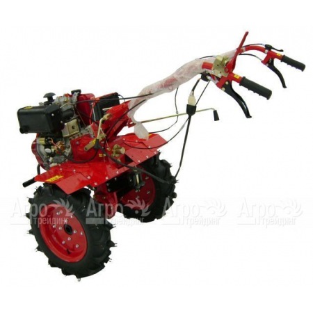 Мотоблок бензиновый AgroStar AS 1100ВЕ с двигателем AgroMotor 186 F 9 л.с. (фрезы в комплекте) в Челябинске