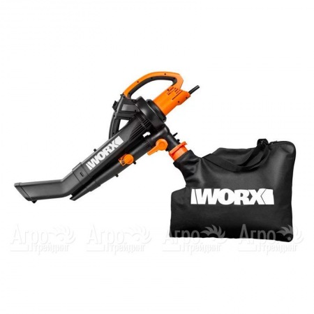 Воздуходувка-пылесос электрический Worx WG505E в Челябинске