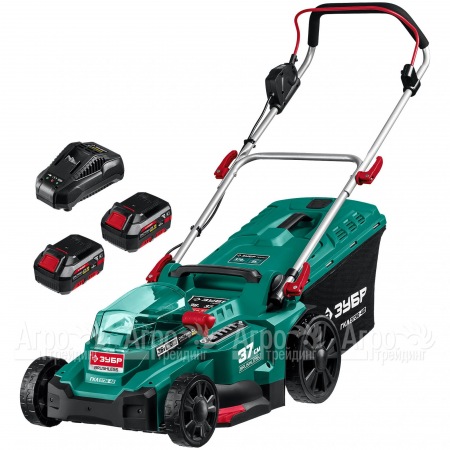 Газонокосилка аккумуляторная Зубр ГКЛ-3736-42 в Челябинске