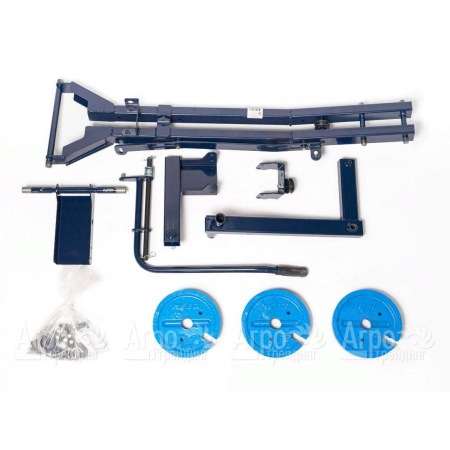 Комплект сцепки для передней навески 005.ТМ.2000 для садового трактора Нева MT1-ZS в Челябинске