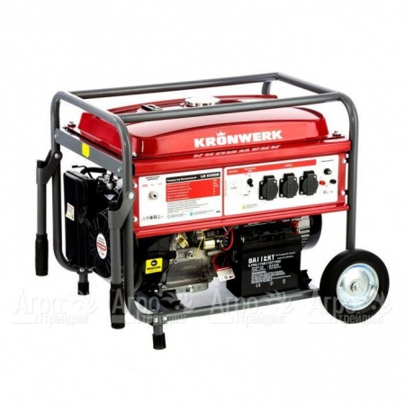 Бензогенератор Kronwerk LK 6500E 5 кВт в Челябинске