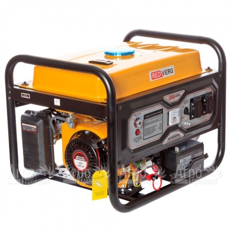 Бензогенератор RedVerg RD-G3500E 3.2 кВт в Челябинске