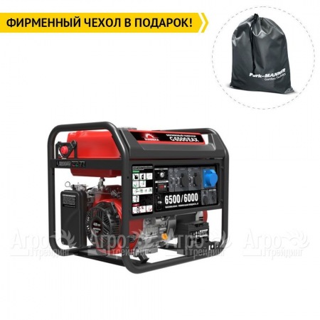 Бензогенератор Sunreka G6500EAX 6 кВт в Челябинске