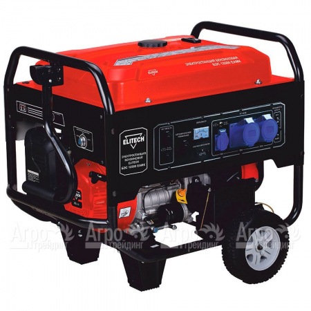 Бензогенератор Elitech БЭС 12500ЕАМК 9 кВт в Челябинске