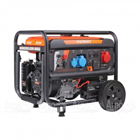Бензогенератор Patriot GRA 8500 DAWS 8 кВт в Челябинске