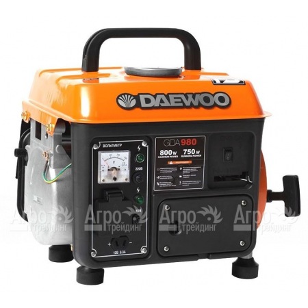 Бензогенератор Daewoo GDA 980 0.75 кВт в Челябинске