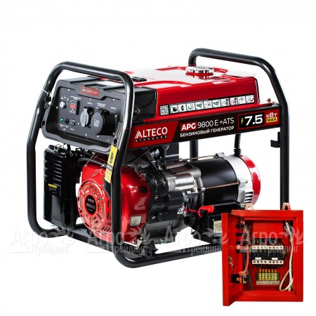 Бензогенератор Alteco APG 9800 E + ATS 7 кВт в Челябинске