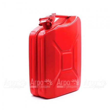 Канистра стальная Звезда 10 л КС-10, красная (металл 0.7 мм) в Челябинске