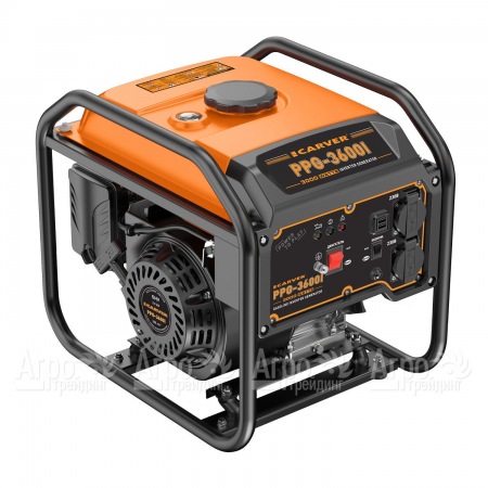 Бензогенератор инверторный Carver PPG-3600I 2.8 кВт в Челябинске
