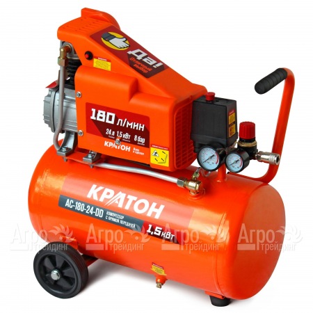 Компрессор поршневой масляный Кратон AC-180-24-DD в Челябинске