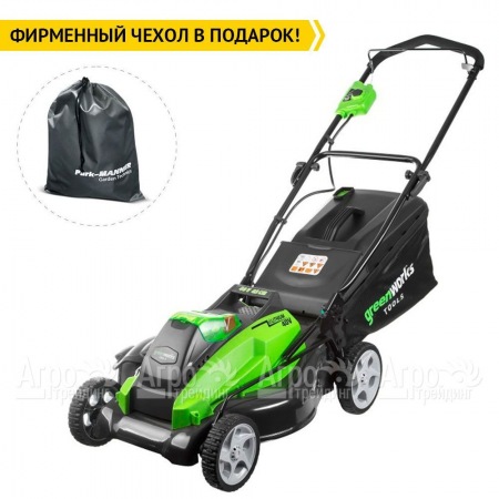 Газонокосилка аккумуляторная GreenWorks G40LM45K3 в Челябинске