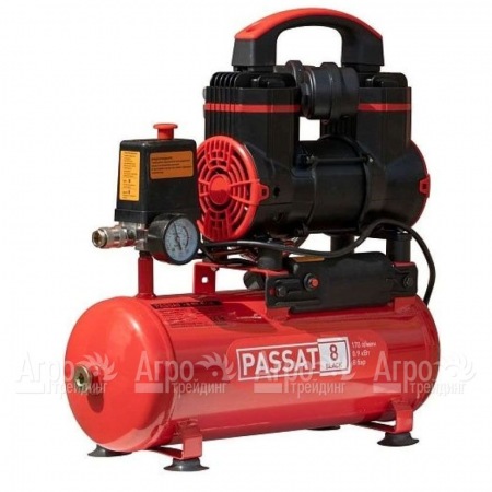 Компрессор безмасляный Aurora Passat-8 black в Челябинске