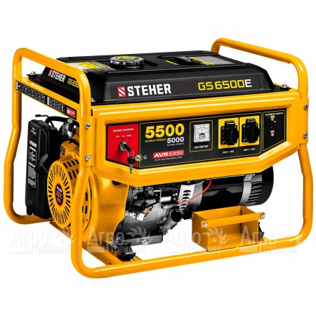Бензогенератор Steher GS-6500Е 5 кВт в Челябинске