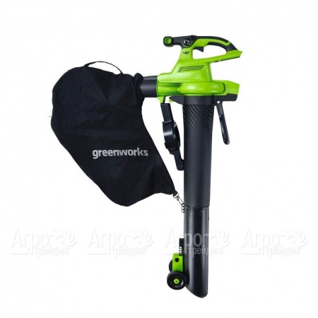 Воздуходувка аккумуляторная GreenWorks GD40BVII (без батареи и зарядного устройства) в Челябинске