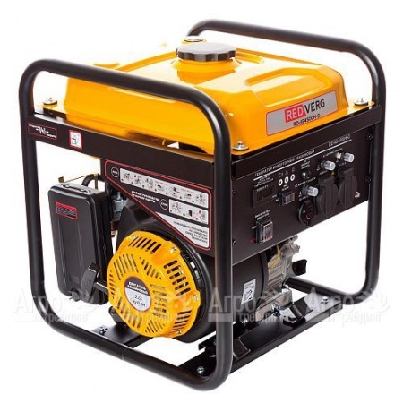 Бензогенератор инверторный RedVerg RD-IG4500H-O 4.2 кВт в Челябинске