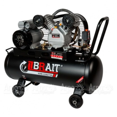 Компрессор воздушный Brait КМR-2500/100 в Челябинске