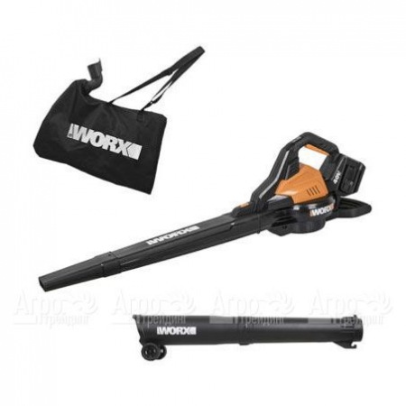 Воздуходувка аккумуляторная Worx WG583E в Челябинске